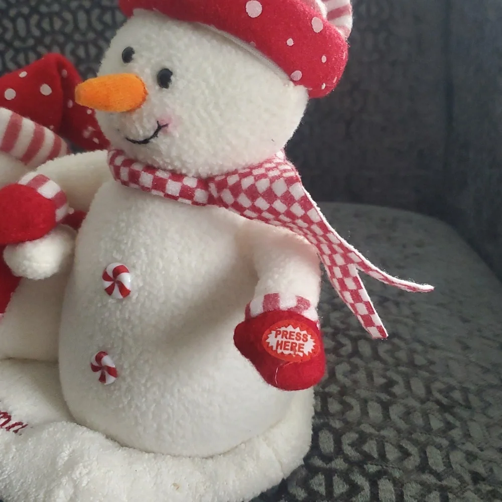 Merry Christmas 3 Snowmen Decor
